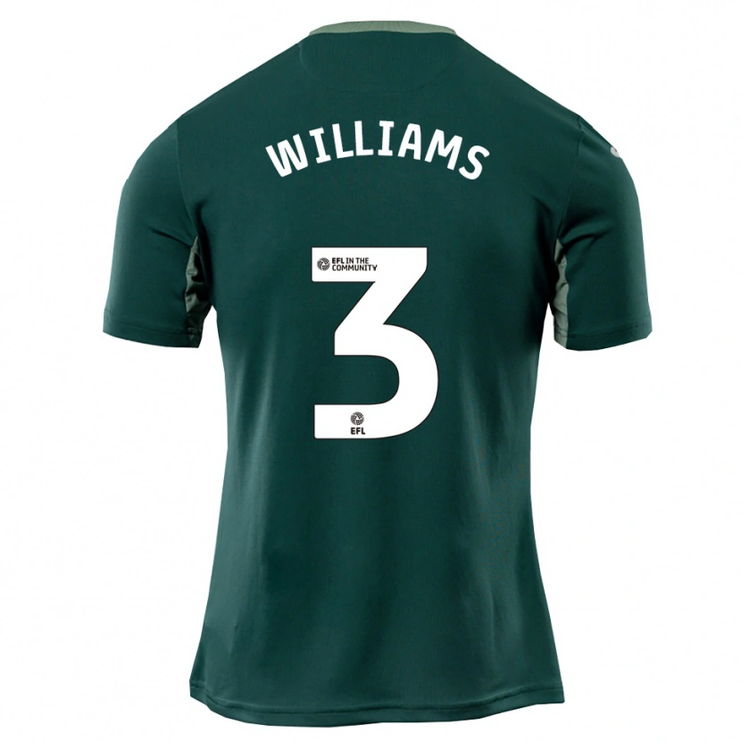 Danxen Mulher Camisola Tyler Williams #3 Verde Branco Roxo Alternativa 2025/26 Camisa