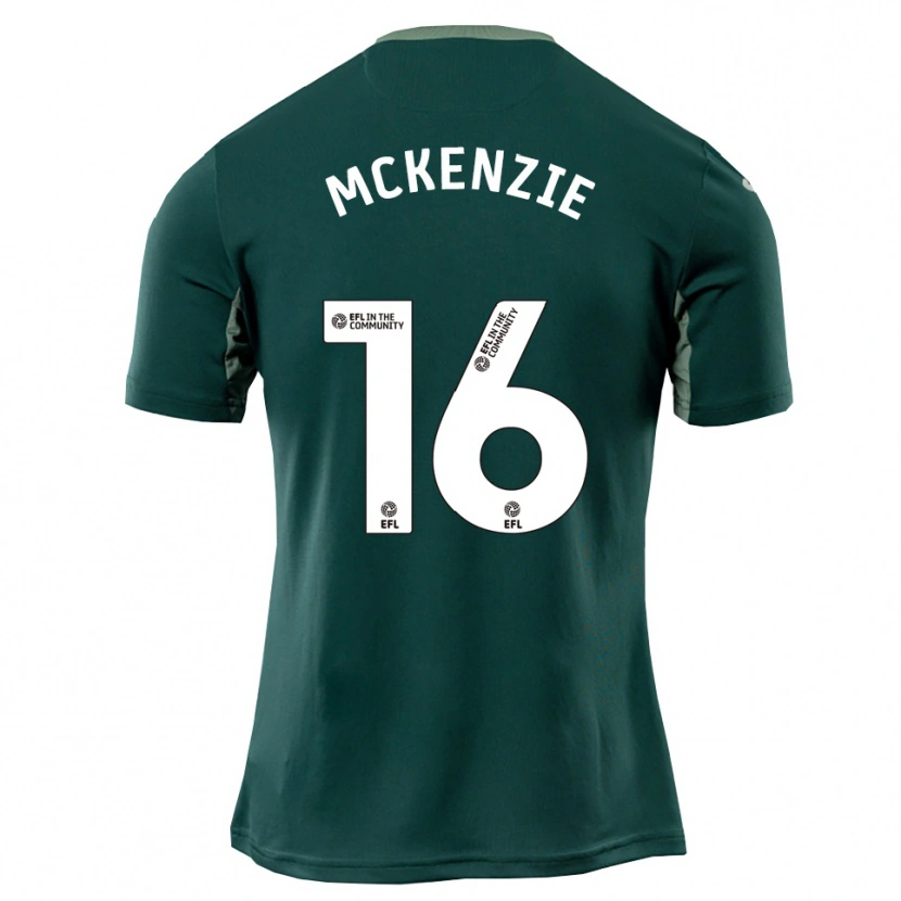 Danxen Mulher Camisola Mason Mckenzie #16 Verde Branco Roxo Alternativa 2025/26 Camisa