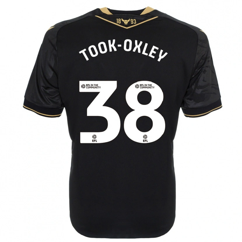 Danxen Mulher Camisola Zaide Took-Oxley #38 Preto Dourado Alternativa 2025/26 Camisa