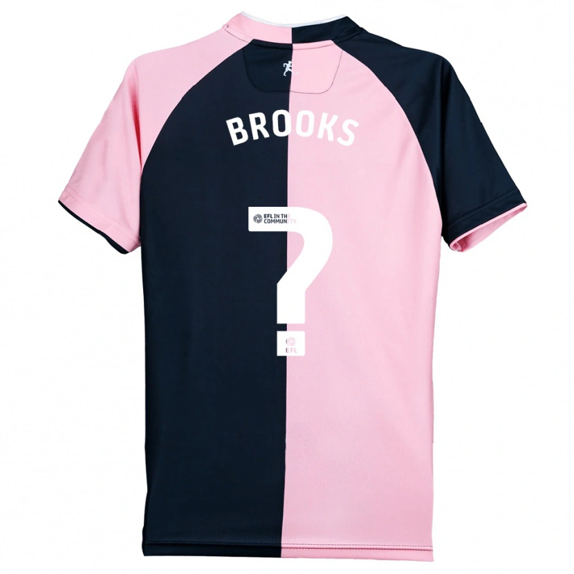 Danxen Mulher Camisola Billie Brooks #0 Rosa Preto Alternativa 2025/26 Camisa