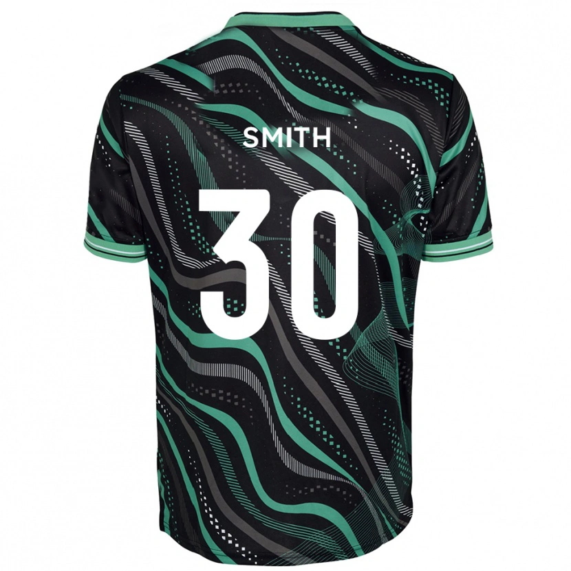 Danxen Mulher Camisola Jude Smith #30 Preto Verde Alternativa 2025/26 Camisa
