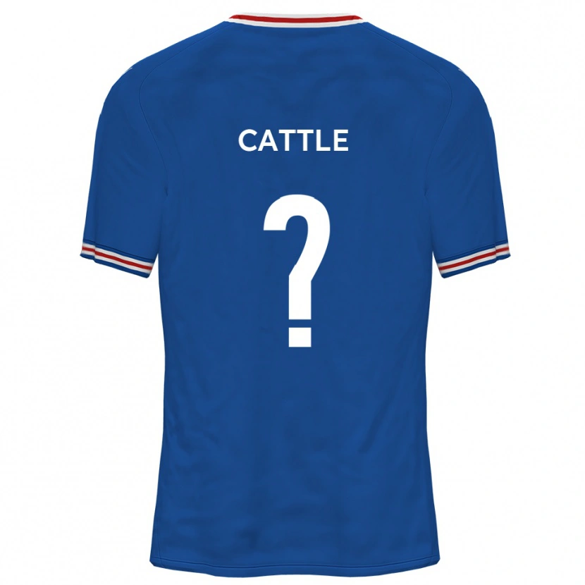 Danxen Mulher Camisola Emily Cattle #0 Azul Dodger Alternativa 2025/26 Camisa