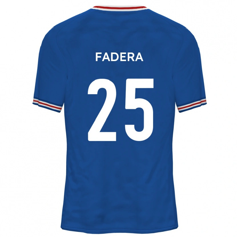 Danxen Mulher Camisola Mo Fadera #25 Azul Dodger Alternativa 2025/26 Camisa