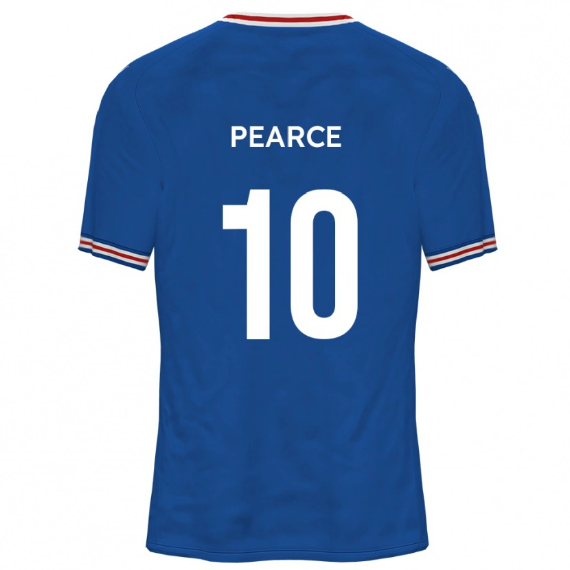 Danxen Mulher Camisola Ollie Pearce #10 Azul Dodger Alternativa 2025/26 Camisa