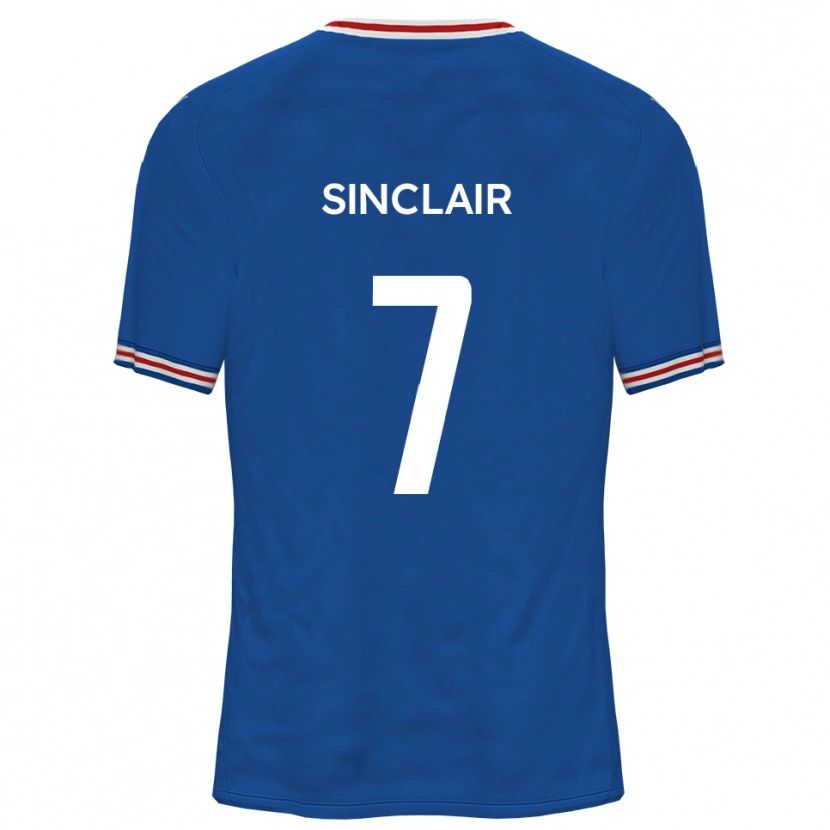 Danxen Mulher Camisola Tyrese Sinclair #7 Azul Dodger Alternativa 2025/26 Camisa
