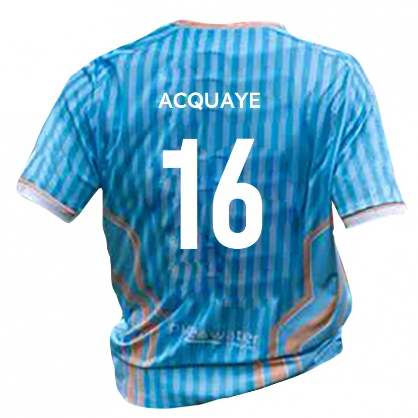 Danxen Mulher Camisola Ben Acquaye #16 Preto Dourado Alternativa 2025/26 Camisa