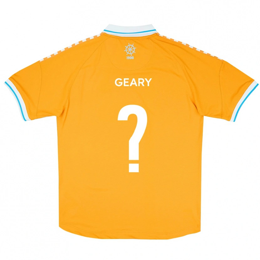Danxen Mulher Camisola Anya Geary #0 Amarelo Azul Alternativa 2025/26 Camisa
