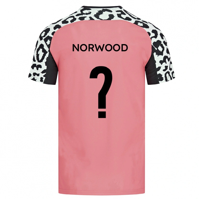 Danxen Mulher Camisola Bea Norwood #0 Rosa Preto Alternativa 2025/26 Camisa