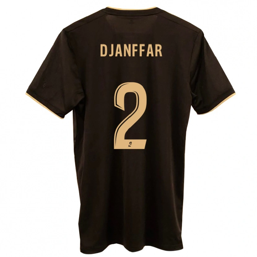 Danxen Mulher Camisola Amane Djanffar #2 Azul Vermelho Alternativa 2025/26 Camisa
