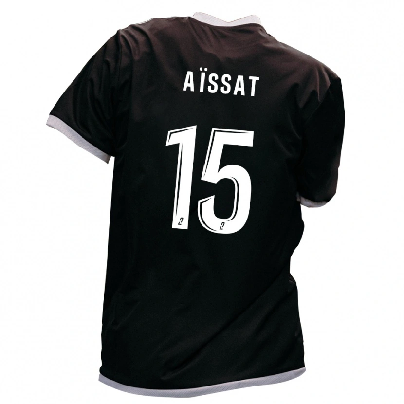 Danxen Mulher Camisola Oscar Aïssat #15 Preto Dourado Alternativa 2025/26 Camisa