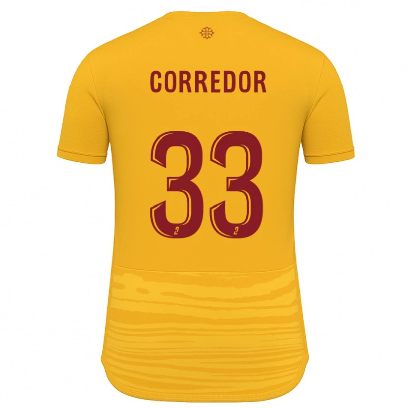 Danxen Mulher Camisola Morgan Corredor #33 Laranja Borgonha Alternativa 2025/26 Camisa