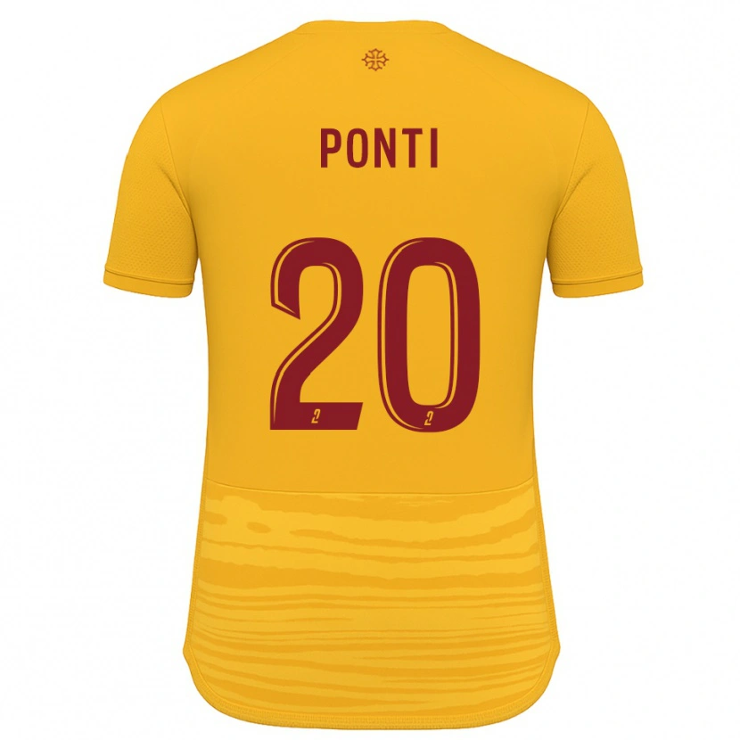 Danxen Mulher Camisola Ryan Ponti #20 Laranja Borgonha Alternativa 2025/26 Camisa