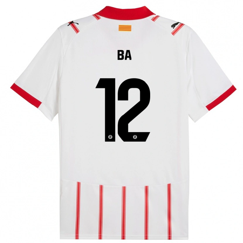Danxen Criança Camisola Papa Ba #12 Branco Vermelho Principal 2025/26 Camisa