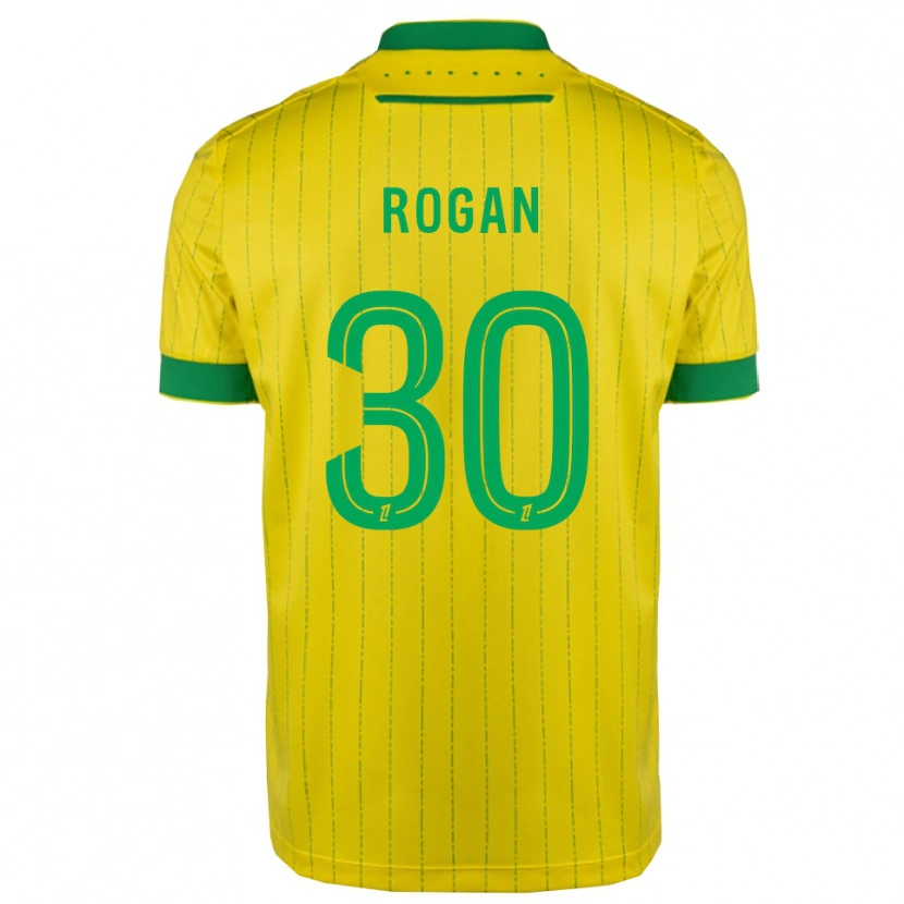 Danxen Criança Camisola Manja Rogan #30 Amarelo Verde Principal 2025/26 Camisa