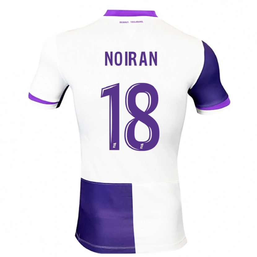 Danxen Criança Camisola Clara Noiran #18 Roxo Branco Principal 2025/26 Camisa