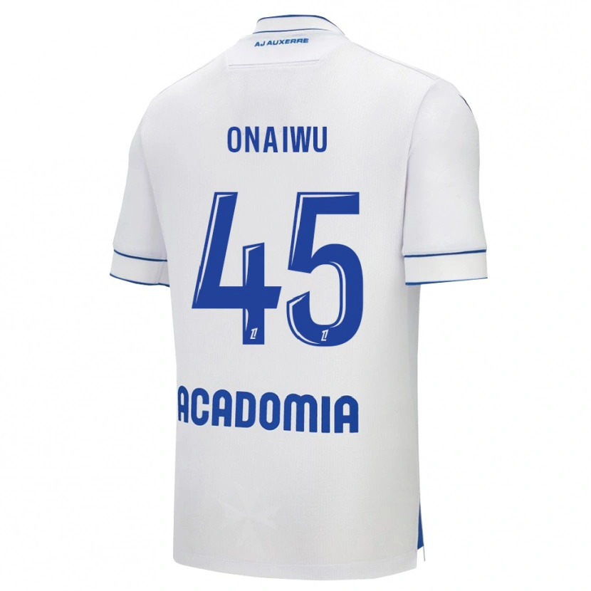 Danxen Criança Camisola Ado Onaiwu #45 Branco Azul Principal 2025/26 Camisa