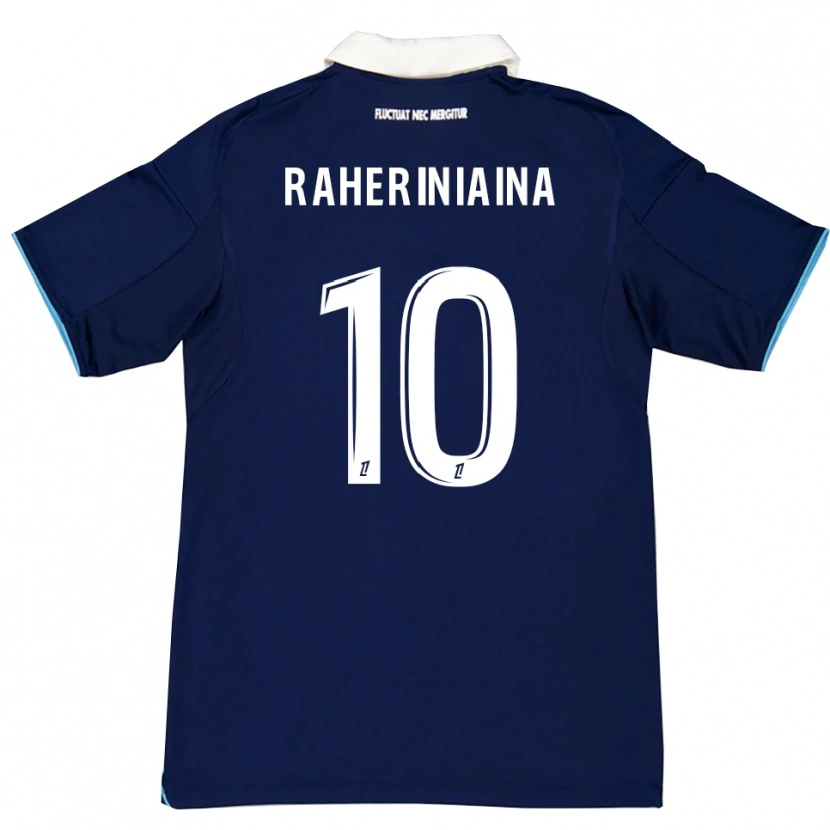 Danxen Criança Camisola El Hadary Raheriniaina #10 Azul Escuro Branco Principal 2025/26 Camisa