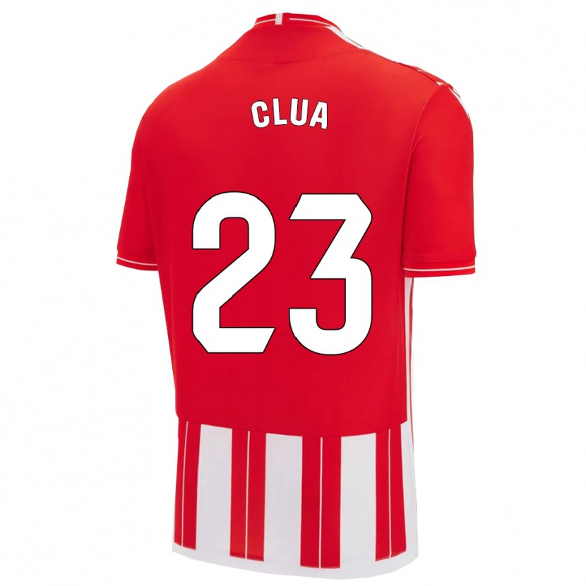 Danxen Criança Camisola Selvi Clua #23 Vermelho Branco Principal 2025/26 Camisa