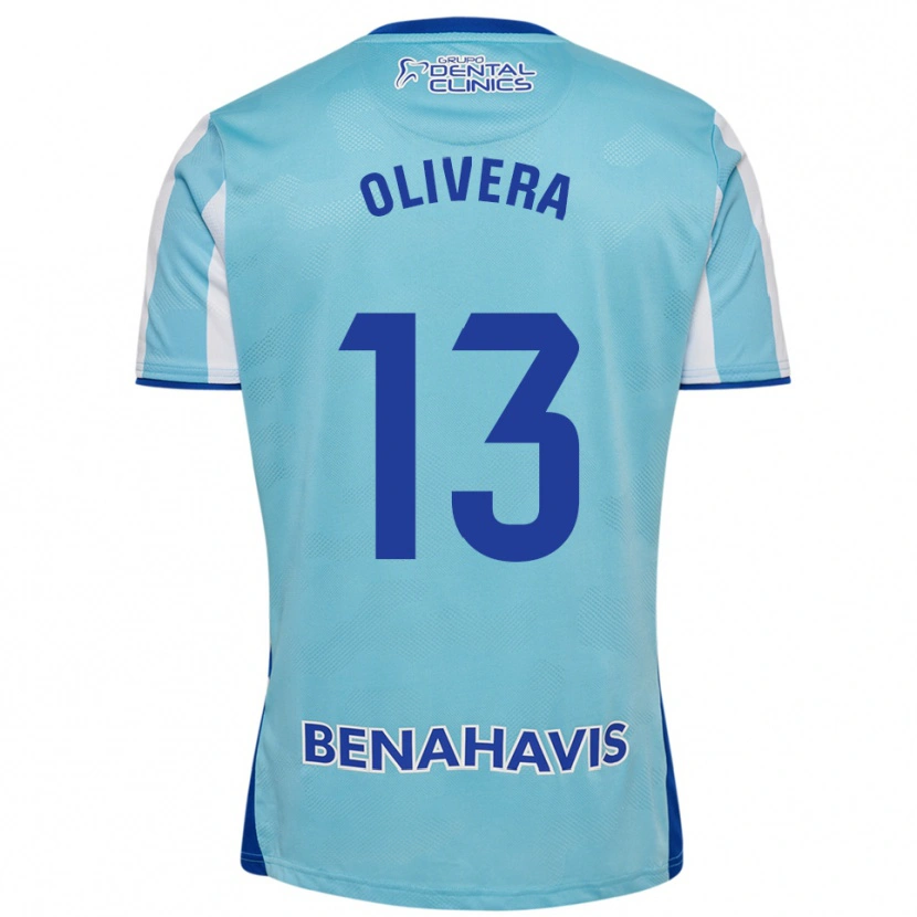 Danxen Criança Camisola Fernando Olivera #13 Azul Celeste Branco Principal 2025/26 Camisa