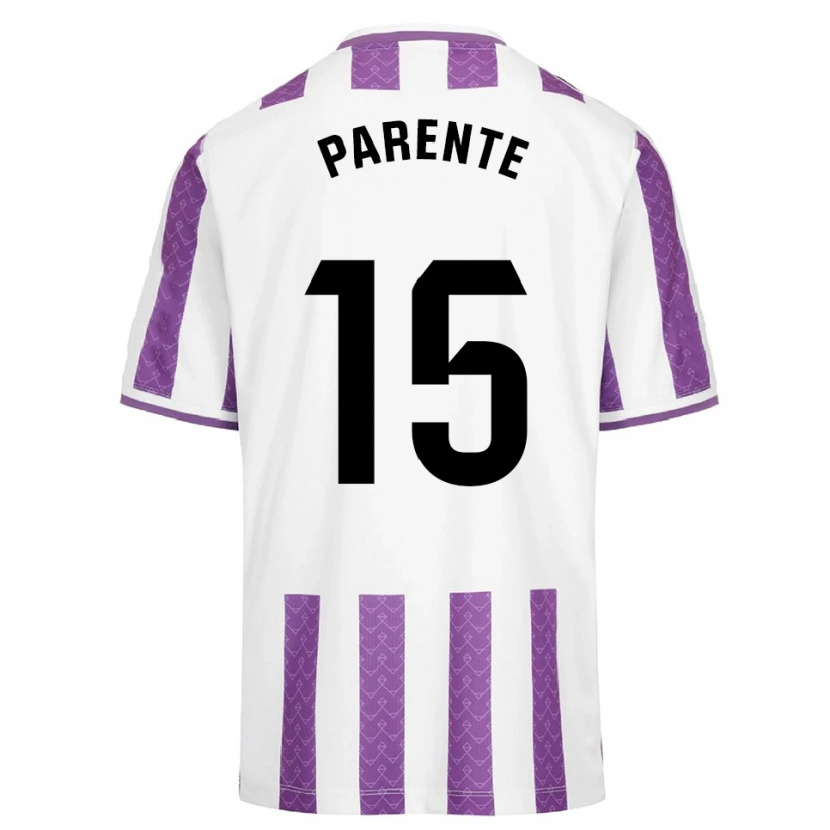Danxen Criança Camisola Iago Parente #15 Roxo Branco Principal 2025/26 Camisa