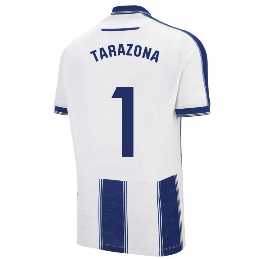 Danxen Criança Camisola Andrea Tarazona #1 Azul Marinho Branco Alternativa 2025/26 Camisa