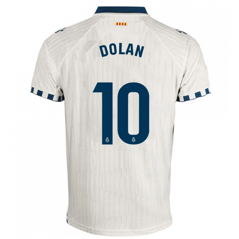 Danxen Criança Camisola Tyrhys Dolan #10 Branco Azul Alternativa 2025/26 Camisa