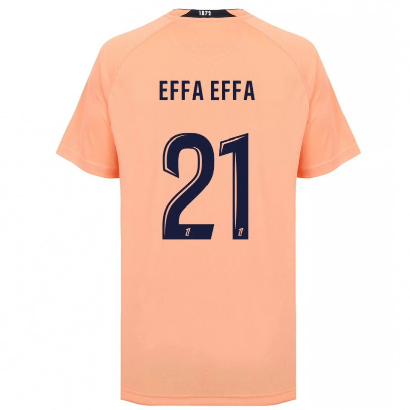 Danxen Criança Camisola Chancelle Effa Effa #21 Laranja Azul Marinho Alternativa 2025/26 Camisa