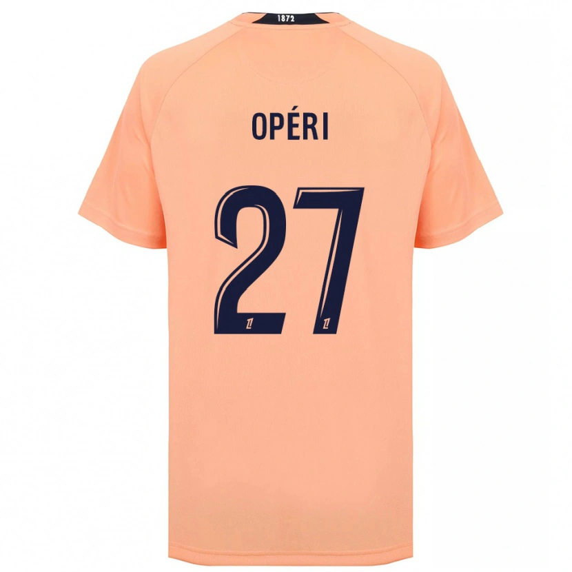 Danxen Criança Camisola Christopher Operi #27 Laranja Azul Marinho Alternativa 2025/26 Camisa