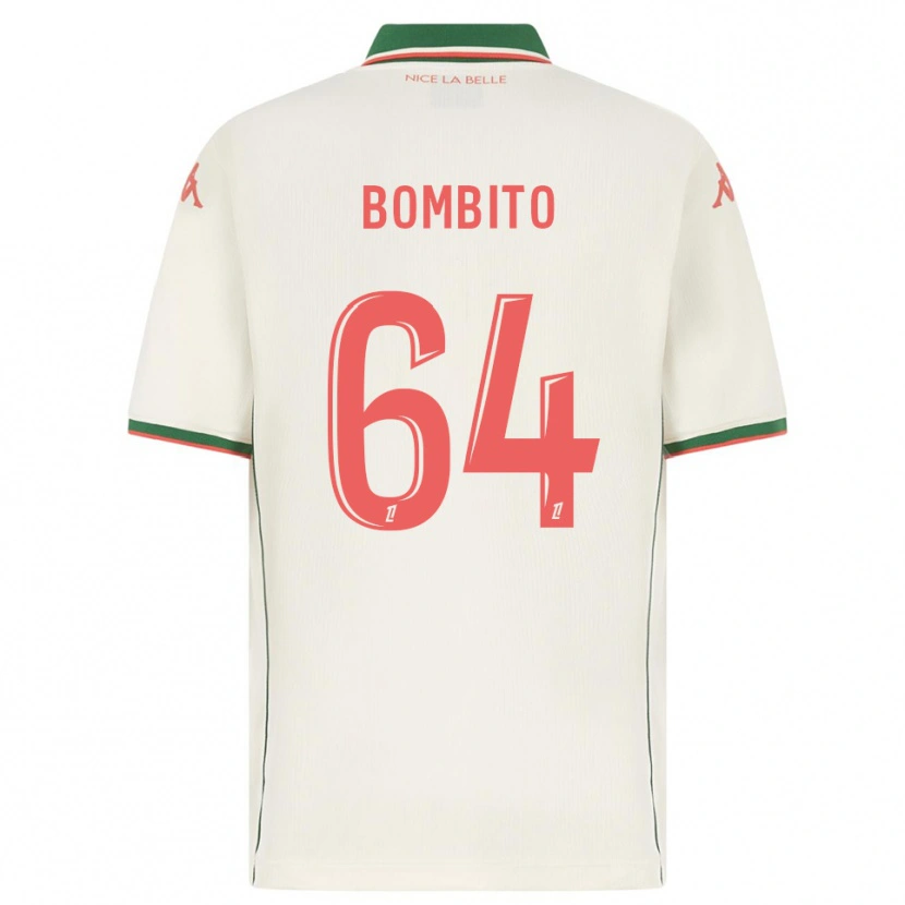 Danxen Criança Camisola Moïse Bombito #64 Branco Verde Alternativa 2025/26 Camisa