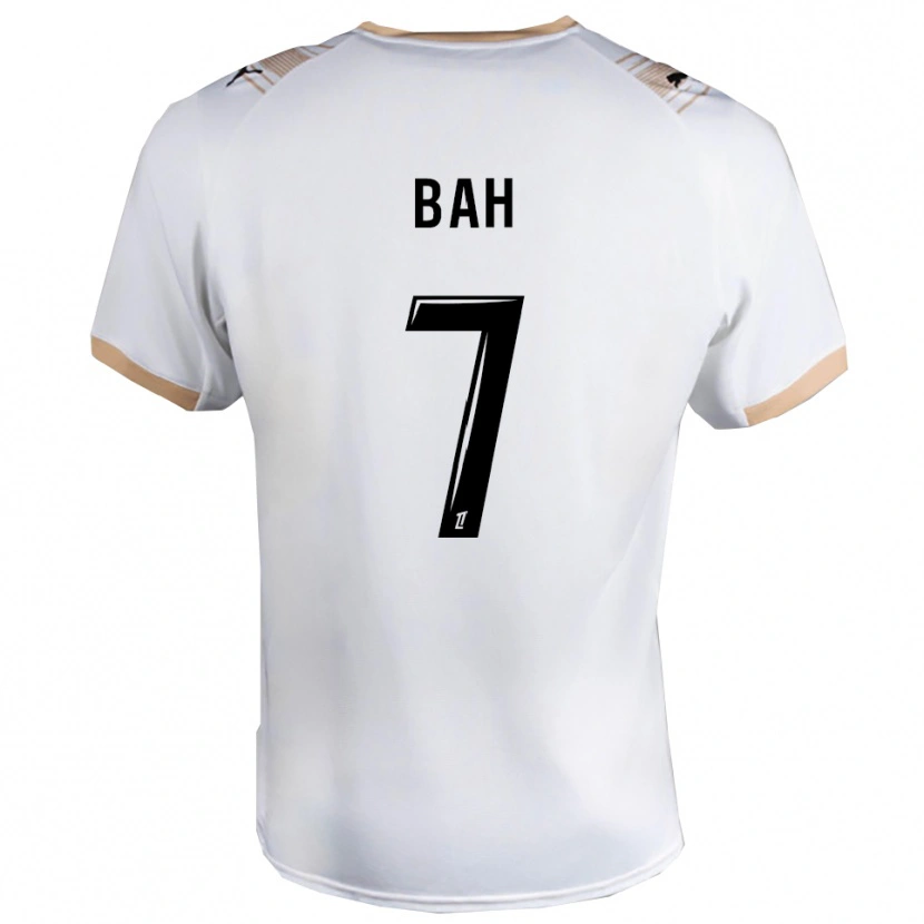 Danxen Criança Camisola Therno Bah #7 Branco Preto Alternativa 2025/26 Camisa
