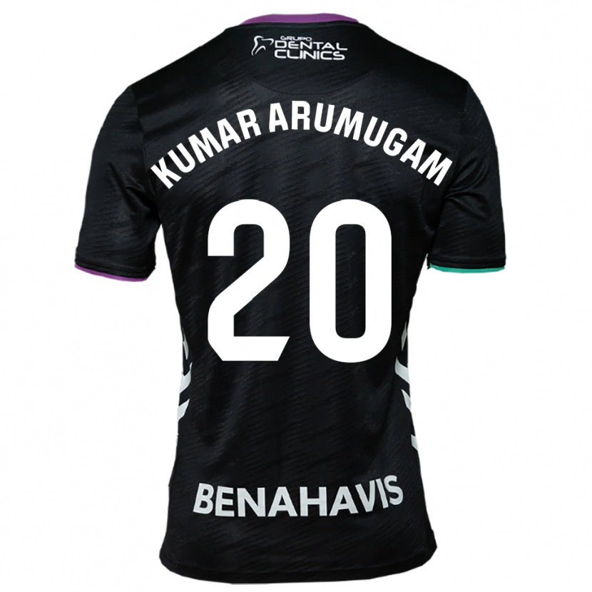 Danxen Criança Camisola Suk Kumar Arumugam #20 Preto Roxo Verde Alternativa 2025/26 Camisa