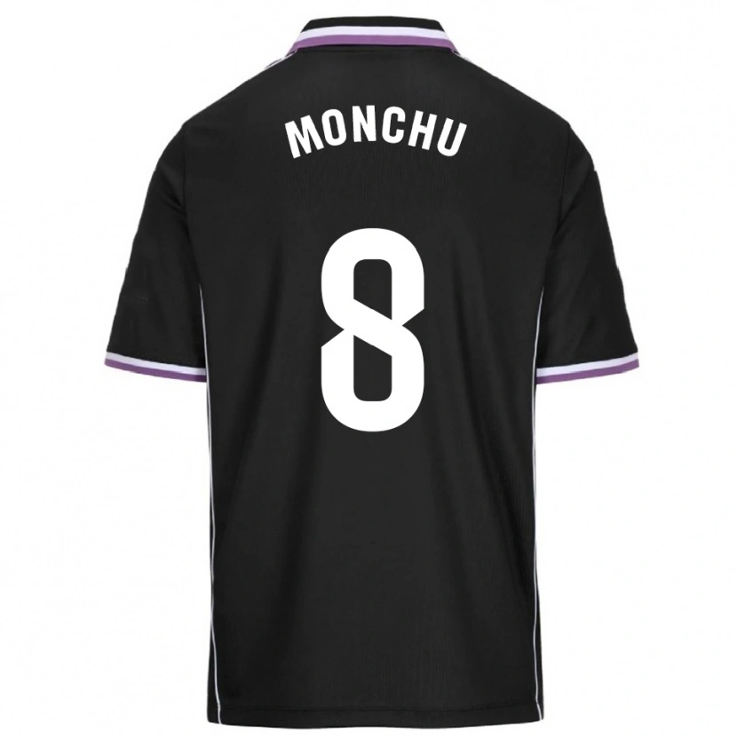 Danxen Criança Camisola Monchu #8 Roxo Preto Alternativa 2025/26 Camisa