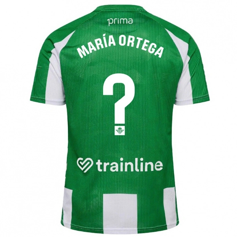 Danxen Homem Camisola José María Ortega #0 Verde Branco Principal 2025/26 Camisa