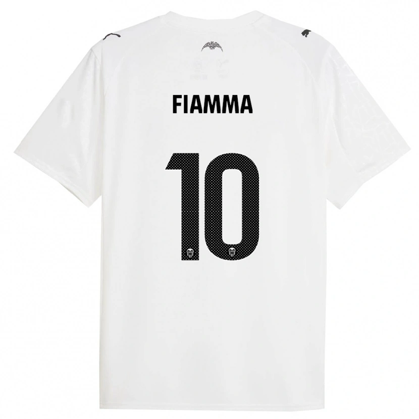 Danxen Homem Camisola Fiamma #10 Branco Preto Principal 2025/26 Camisa