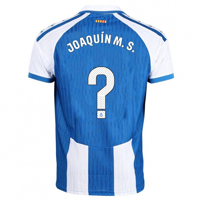Danxen Homem Camisola Joaquín Manuel Sánchez #0 Azul Branco Principal 2025/26 Camisa