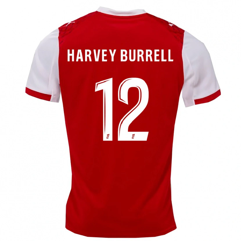 Danxen Homem Camisola Ezeckiel Zola Ngundu #12 Vermelho Branco Principal 2025/26 Camisa