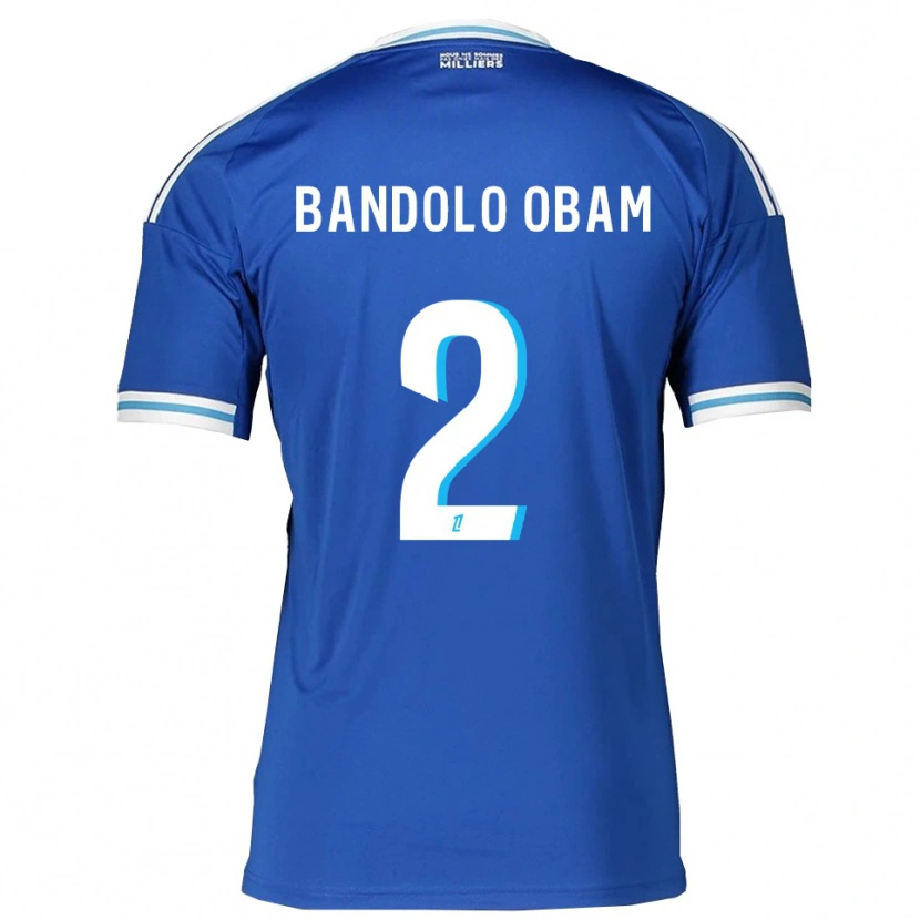 Danxen Homem Camisola Randy Bandolo Obam #2 Azul Branco Principal 2025/26 Camisa