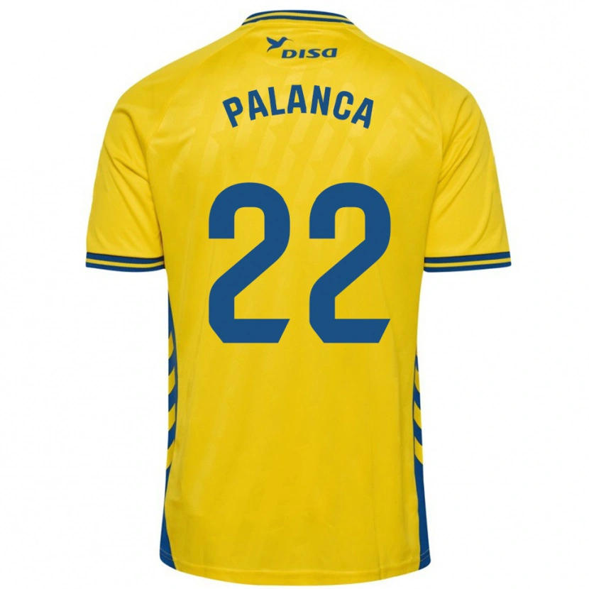Danxen Homem Camisola Palanca #22 Amarelo Azul Principal 2025/26 Camisa