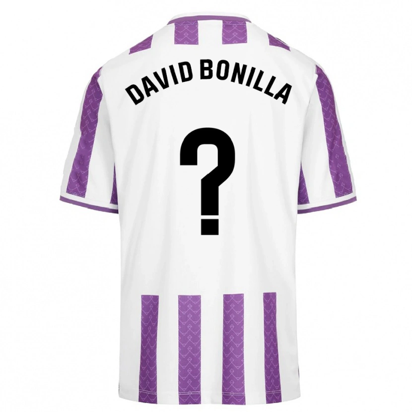 Danxen Homem Camisola Juan David Bonilla #0 Roxo Branco Principal 2025/26 Camisa