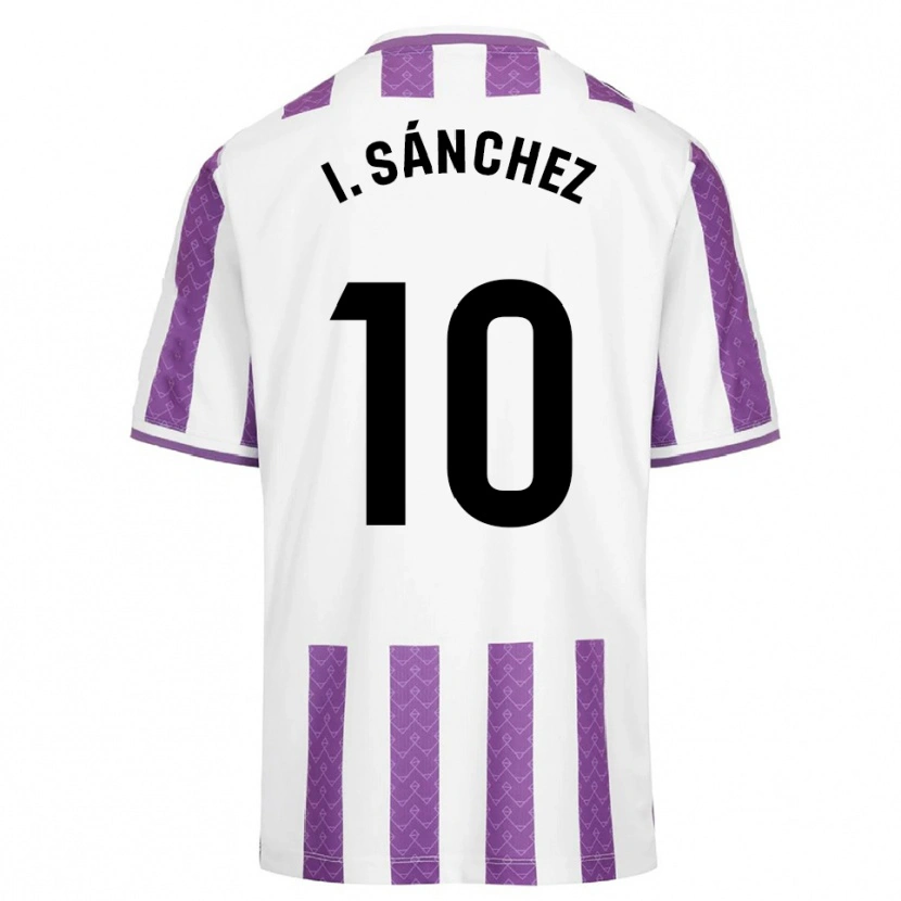 Danxen Homem Camisola Iván Sánchez #10 Roxo Branco Principal 2025/26 Camisa
