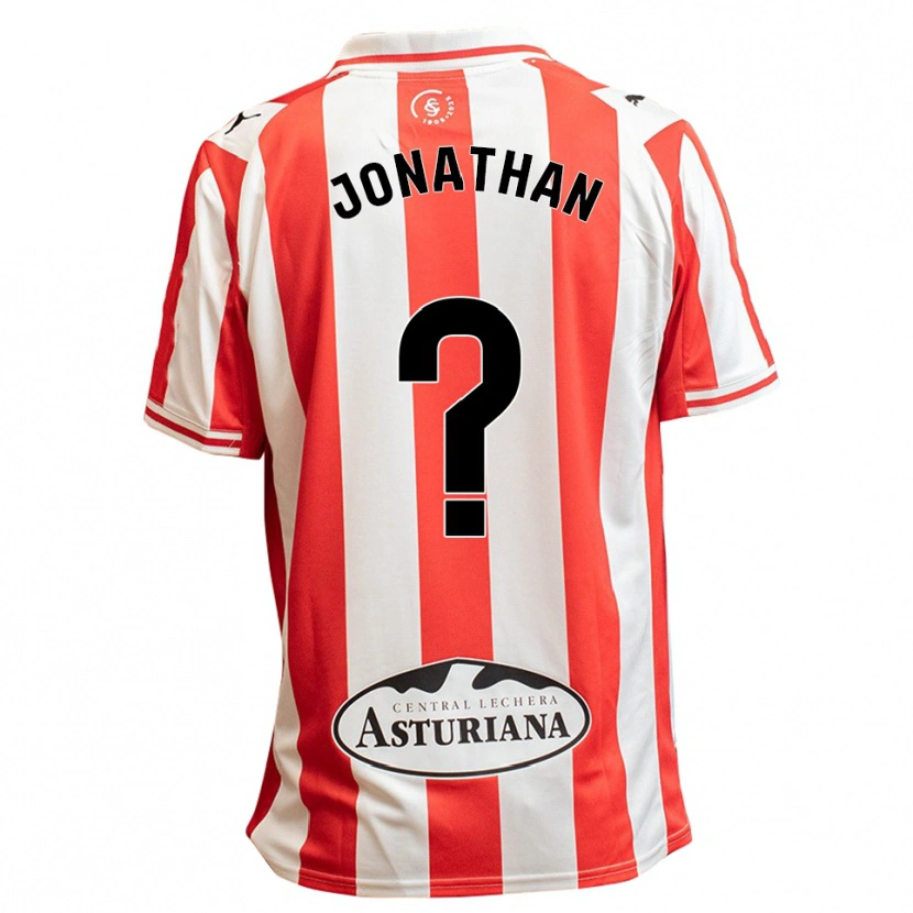 Danxen Homem Camisola Jonathan Sánchez #0 Branco Vermelho Principal 2025/26 Camisa