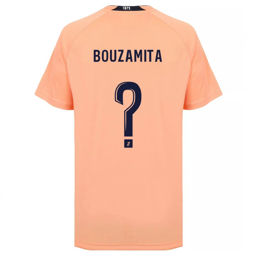 Danxen Homem Camisola Alexandre Bouzamita #0 Laranja Azul Marinho Alternativa 2025/26 Camisa