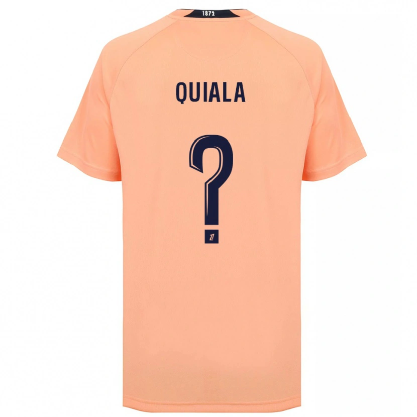 Danxen Homem Camisola Dinode Quiala #0 Laranja Azul Marinho Alternativa 2025/26 Camisa