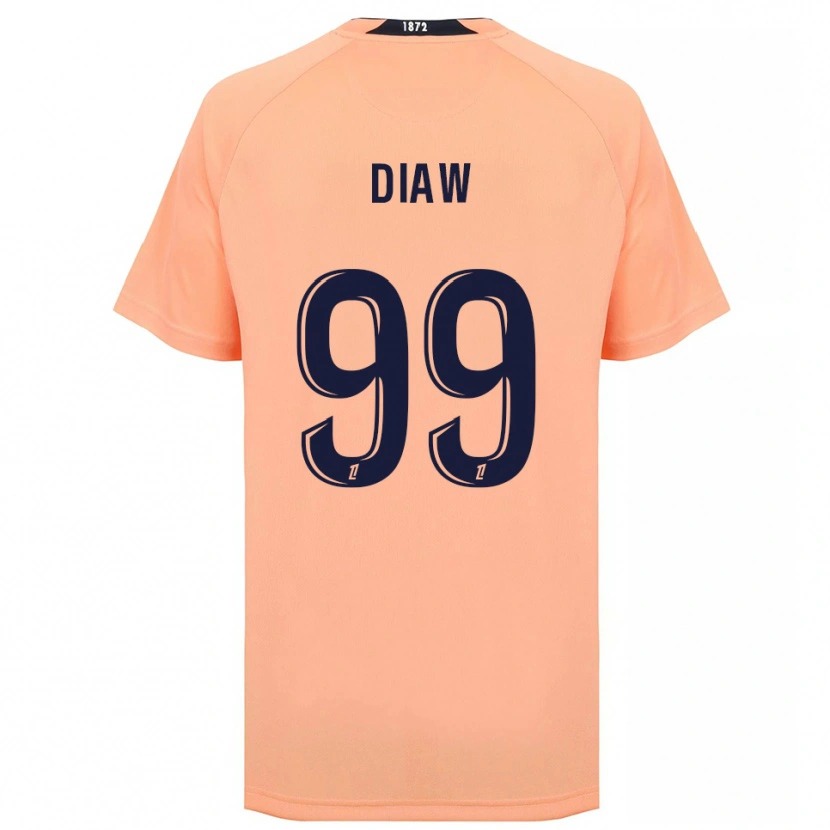 Danxen Homem Camisola Mory Diaw #99 Laranja Azul Marinho Alternativa 2025/26 Camisa