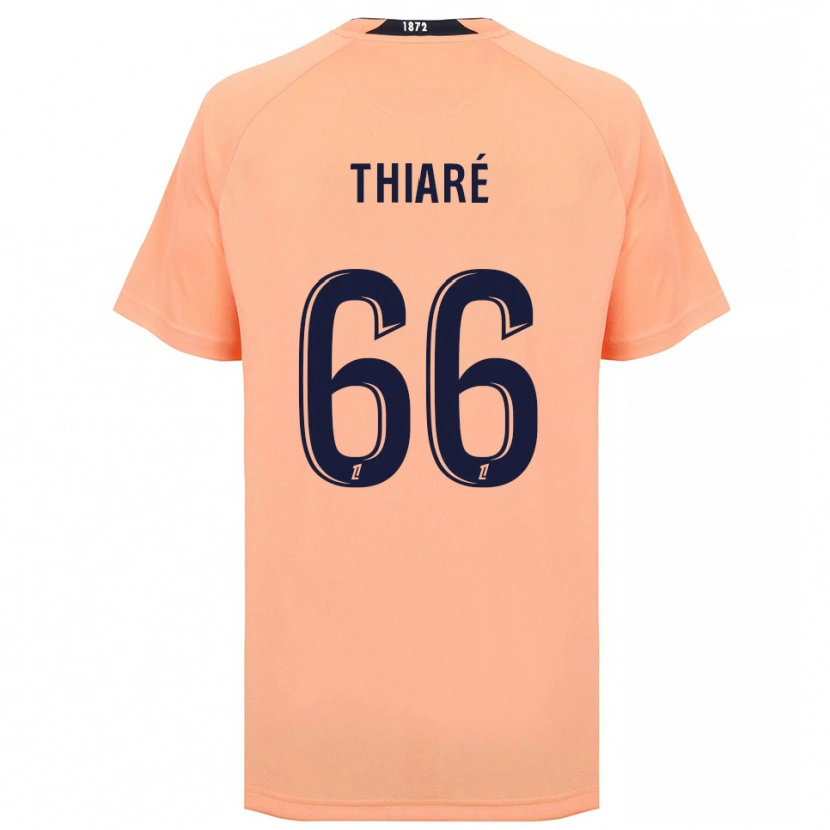 Danxen Homem Camisola Aliou Thiaré #66 Laranja Azul Marinho Alternativa 2025/26 Camisa