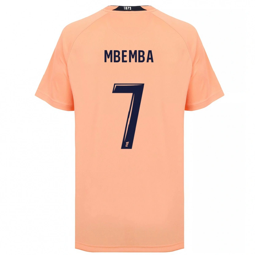 Danxen Homem Camisola Abdallah Mbemba #7 Laranja Azul Marinho Alternativa 2025/26 Camisa