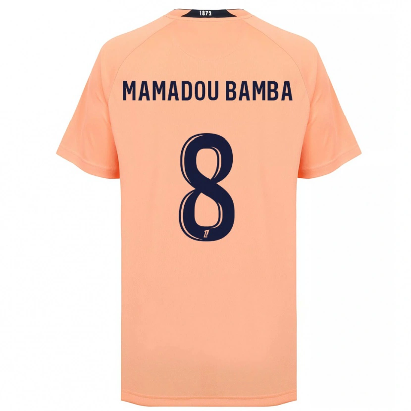 Danxen Homem Camisola Ben Mamadou Bamba #8 Laranja Azul Marinho Alternativa 2025/26 Camisa