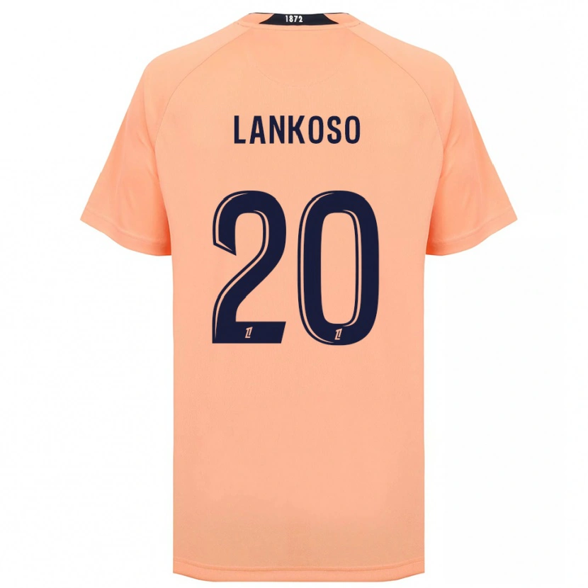 Danxen Homem Camisola Lenny Lankoso #20 Laranja Azul Marinho Alternativa 2025/26 Camisa