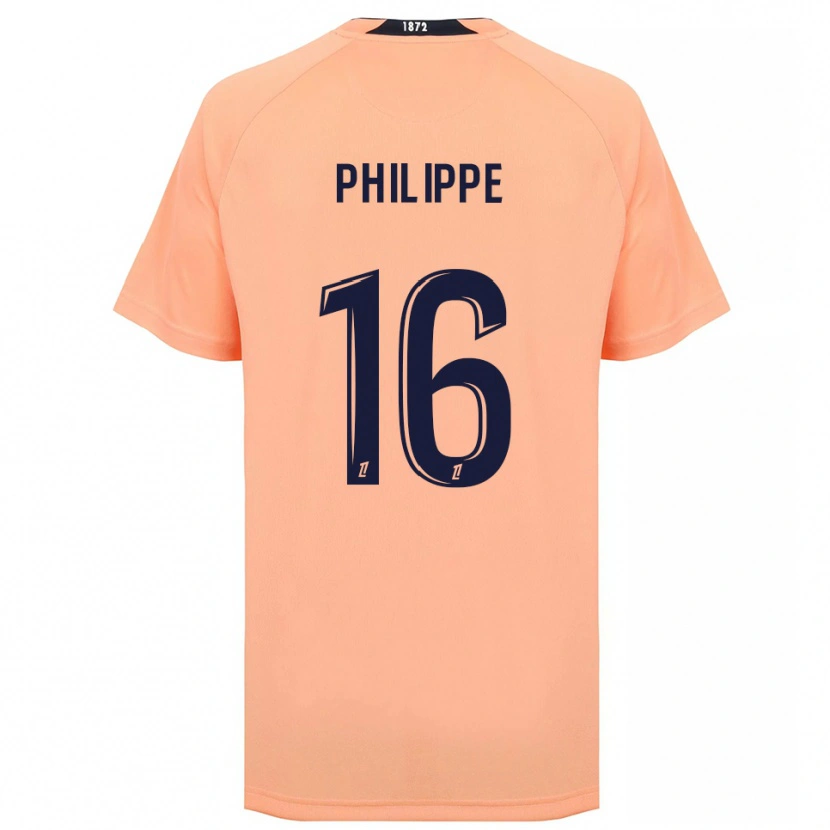 Danxen Homem Camisola Laëtitia Philippe #16 Laranja Azul Marinho Alternativa 2025/26 Camisa
