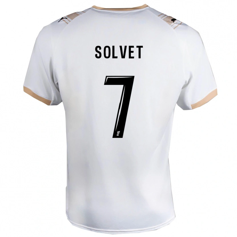 Danxen Homem Camisola Anddrys Solvet #7 Branco Preto Alternativa 2025/26 Camisa